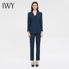 IWY/高级感藏青色西装马甲三件套职业装珠宝店工作服正式场合商务正装CM13322+P12222 商品缩略图0