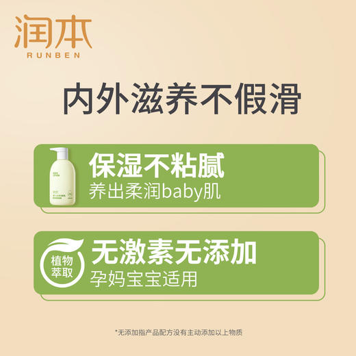 【四季润肤，宝宝护舒适】润本儿童身体乳，妙趣横生的呵护秘籍，告别干燥鳞屑，四季如春，让肌肤永葆湿润与弹性，专为宝贝打造的温柔呵护，细腻如丝！ 商品图3
