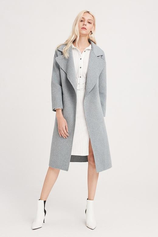 Choisie Comme 蓝色?羊毛双面呢大衣 13702 商品图0