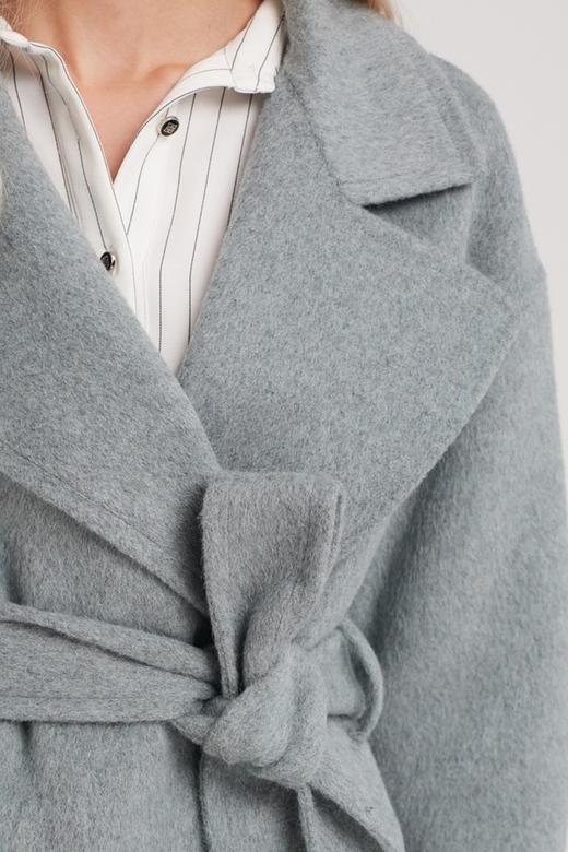 Choisie Comme 蓝色?羊毛双面呢大衣 13702 商品图2