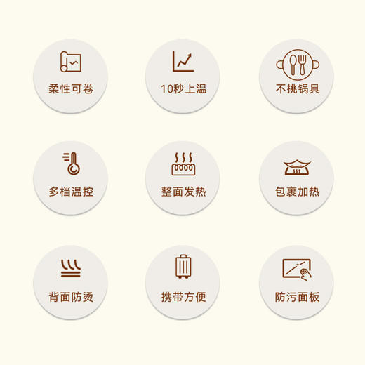 艾贝丽 柔性硅胶暖菜板 SN-NC01 商品图1