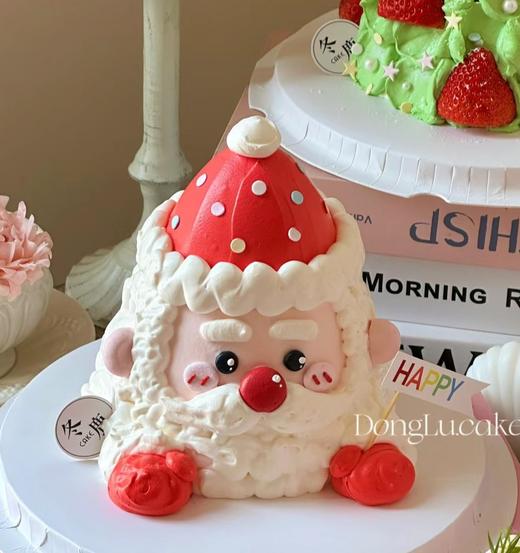 【需提前一天预定】立体【圣诞老人】蛋糕 商品图0