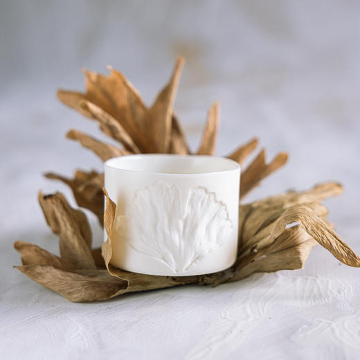 「法国 Atelier Murmur」耳语工作室 蓝边 金边 植物系列 杯 瓷器 商品图3