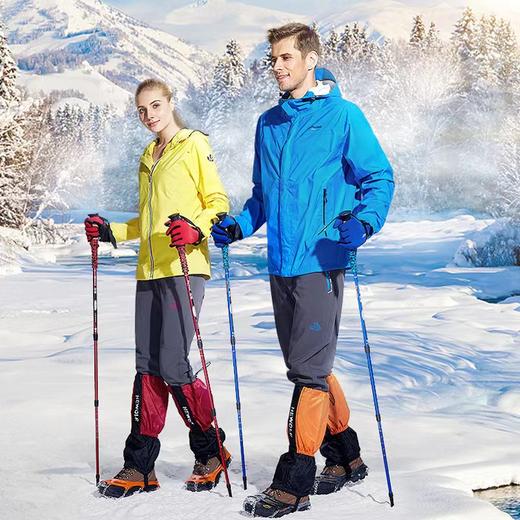 CSTUR/19齿户外冰爪冰面雪地抓地防滑鞋套 徒步攀岩登山不锈钢冰爪 商品图2