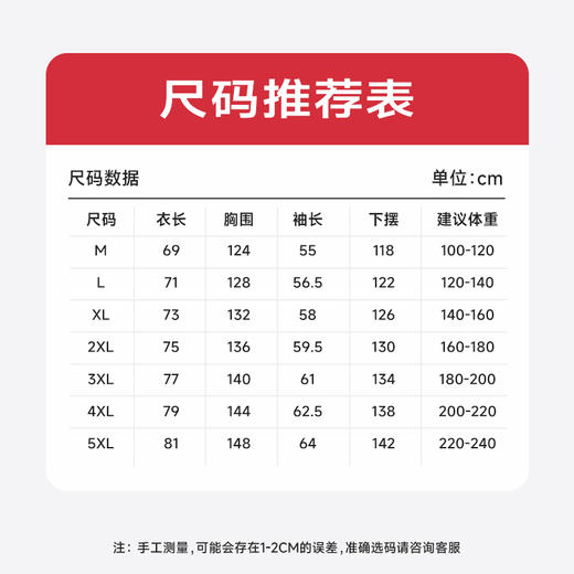 【新款DTH】大依优型大码夹棉夹克棉服冲锋衣外套男宽松加肥加大码休闲上衣胖子 商品图4