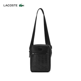Lacoste法国鳄鱼男士新款时尚潮流百搭斜挎包NH4486MR