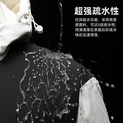 【新款DTH】大依优型大码夹棉夹克棉服冲锋衣外套男宽松加肥加大码休闲上衣胖子 商品图2