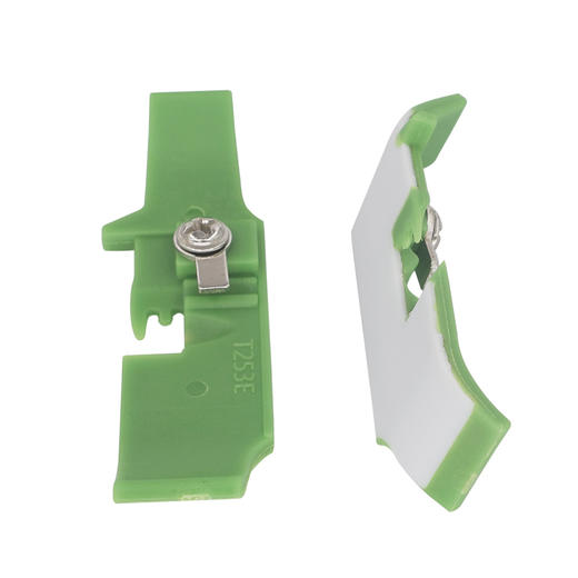 加厚铁氟龙四线拷边机压脚皮工业包缝机打边车胶压脚锁边塑料底板 商品图4