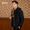 MD名盾立领带帽羽绒服秋冬新品鸭绒修身休闲保暖拉链款 商品缩略图1