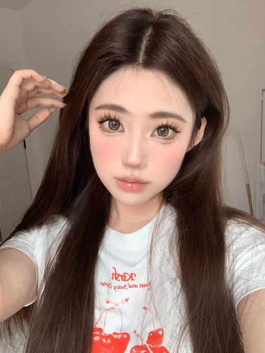 E-lensstyle半年抛美瞳 大奶球棕（绿） 14.5mm 商品图2