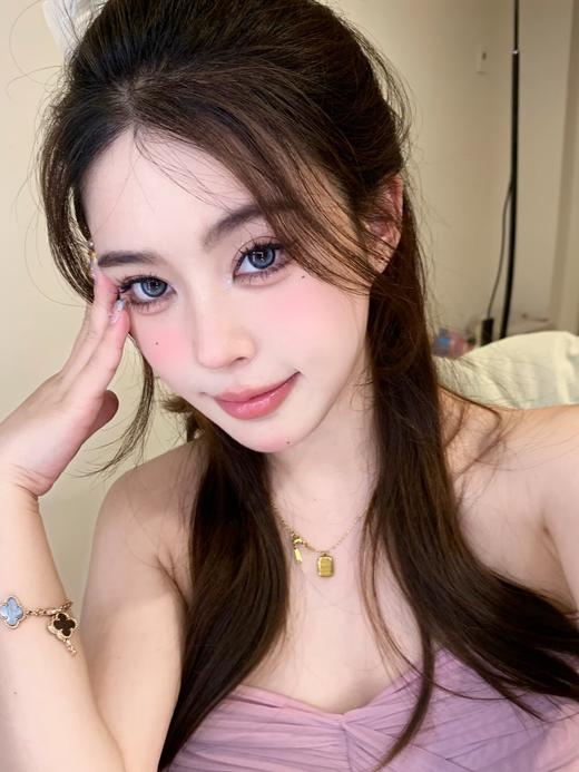 E-lensstyle半年抛美瞳 奶茶气泡 14.5mm 商品图5