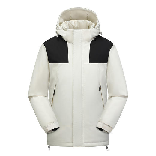 【新款DTH】大依优型大码夹棉夹克棉服冲锋衣外套男宽松加肥加大码休闲上衣胖子 商品图1