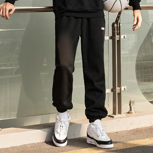 有志者UZIS 加绒运动长裤男篮球训练束脚裤美式休闲秋冬卫裤[精锐 商品图2