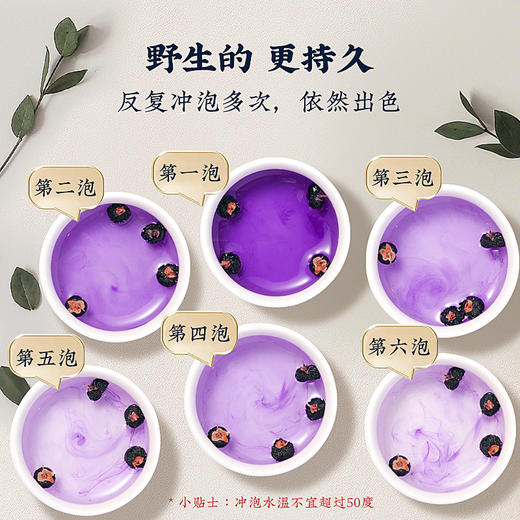 庄民野生黑枸杞如意礼盒 180g 小罐独立包装 年货好礼 国潮包装 包邮 商品图4