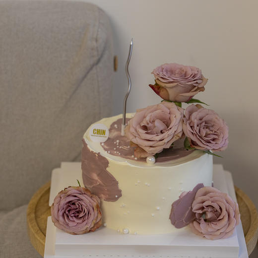 卡布奇诺鲜花氛围蛋糕 商品图0