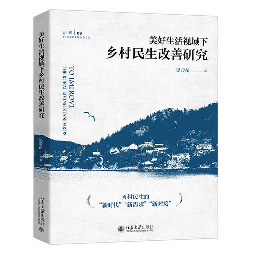 美好生活视域下的乡村民生改善研究 吴业苗 著 北京大学出版社 商品图0