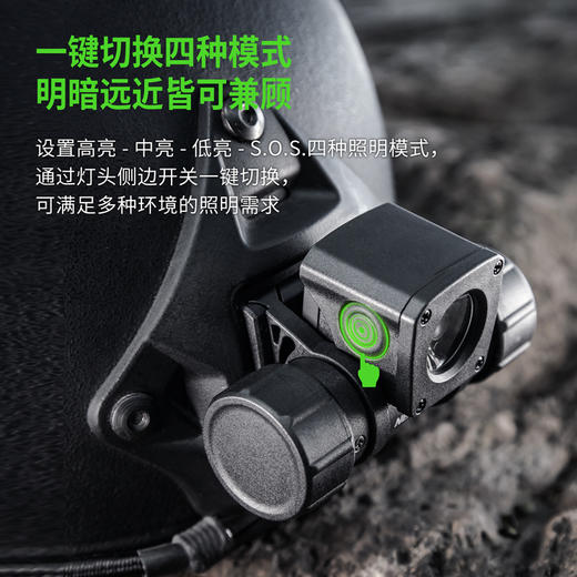 纳丽德（NEXTORCH）oStar磁吸模块化可拆分充电头灯 商品图3