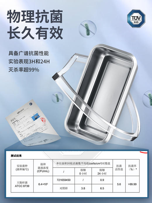 芬兰MISANBROO保鲜盒316不锈钢长方形食品级饭盒冰箱密封收纳盒 商品图1