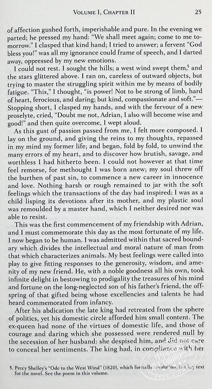 【中商原版】诺顿文学解读系列 末后一个男人 英文原版 Norton Critical Editions The Last Man Mary Shelley 经典名著 商品图6