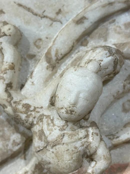 深浮雕汉白玉飞天像，顺丰包邮 商品图7