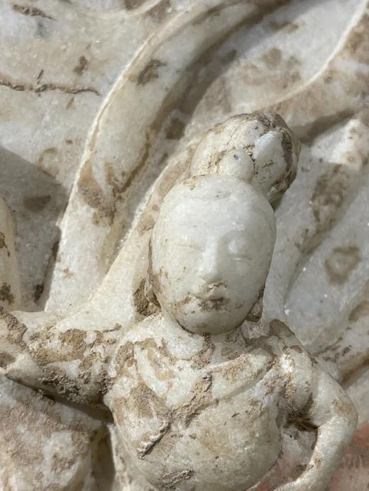 深浮雕汉白玉飞天像，顺丰包邮 商品图13