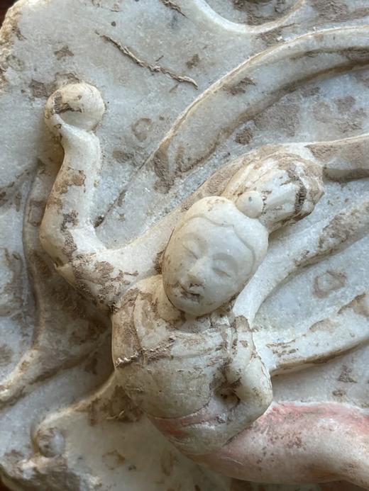 深浮雕汉白玉飞天像，顺丰包邮 商品图5