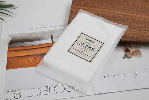 自营（海卓诺）-一次性枕套加厚酒店用枕巾旅行双人床隔脏酒店家用枕套现货2只装 商品图1