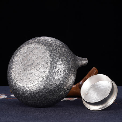 子佩集S999银【励志年华】小茶壶公道杯摆件茶具套装【TG001】【TG002】2312 商品图7