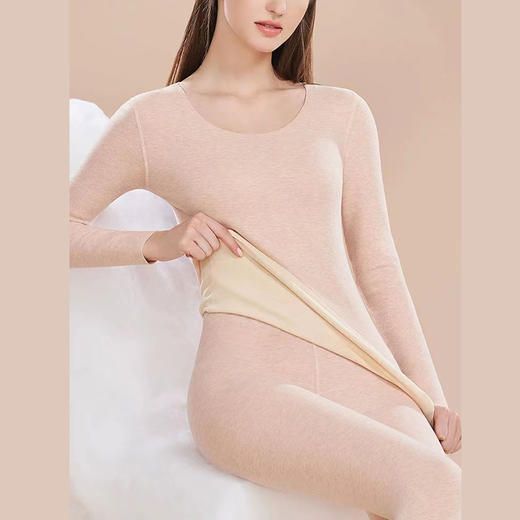 裁缝学苑AX154无痕保暖内衣加绒德绒打底衫秋衣秋裤纸样女装套装打板 商品图1