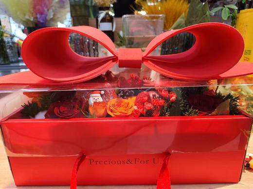 圣诞蝴蝶结苹果礼盒 商品图0