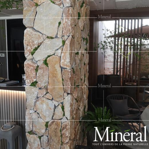 印第安纳墙石拐角（黄色） 商品图0