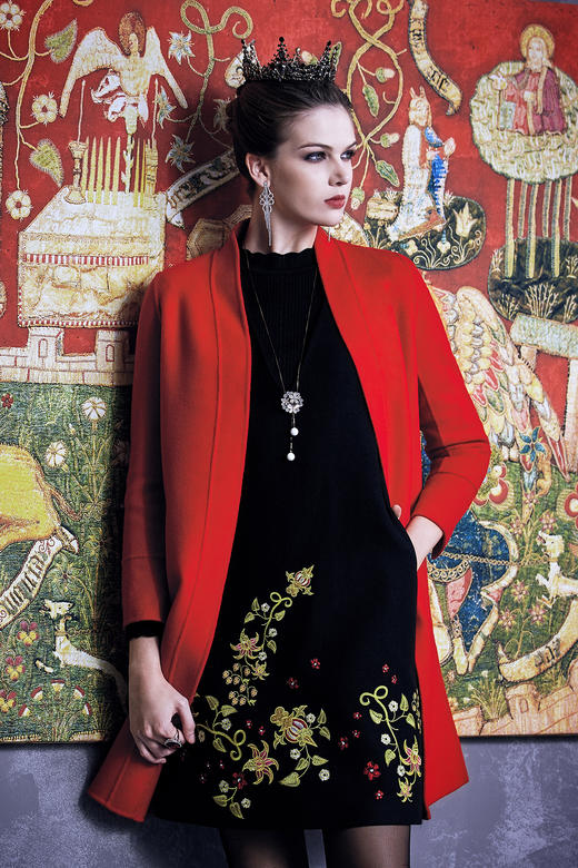 【伯妮斯茵】黑色6S6152  连衣裙 商品图8