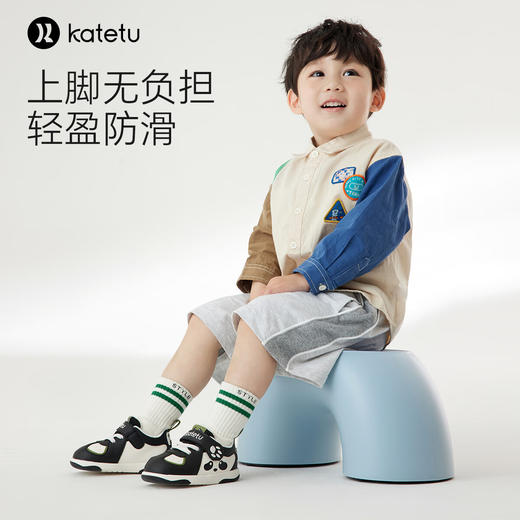 卡特兔婴幼儿宝宝学步鞋新款一岁宝宝鞋子软底防滑机能鞋 商品图0