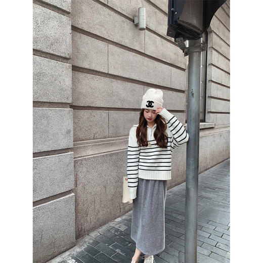 金蘑菇菇 暖宝宝 裤王系列/ 裙&裤 发热！中高腰拖地加绒休闲裤 商品图3