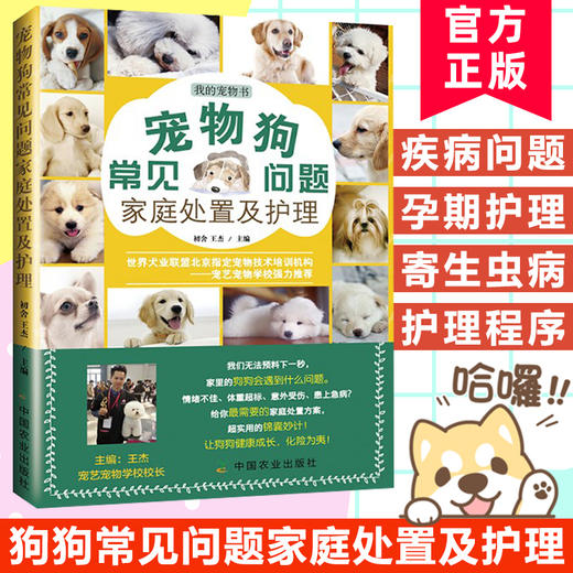 宠物狗常见问题家庭处置及护理 【官方正版，可开发票，下单时留开票信息和电子邮箱】 商品图0