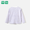 森马儿童童装长袖T恤年春季新款男童女童时尚百搭条纹打底衫 商品缩略图1