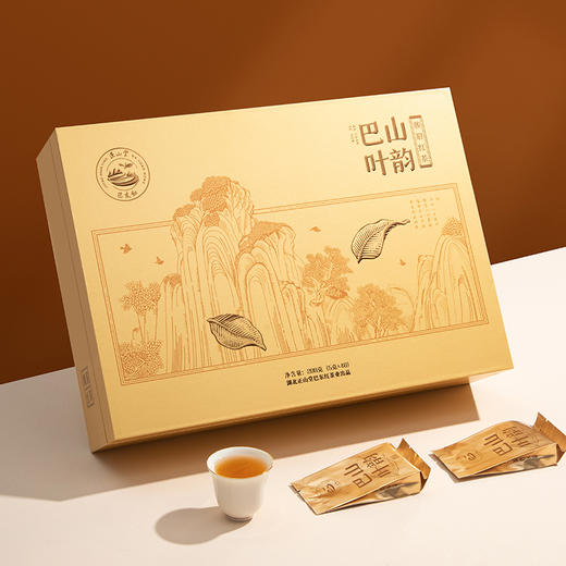 正山堂巴东红 巴山叶韵礼盒装 特级红茶正宗骏眉中国茶叶送礼200g 商品图6