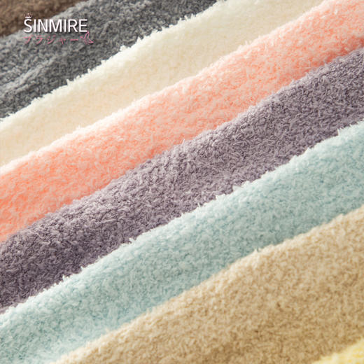 温度与风度并存！【防滑款】SINMIRE暖绒男女通用蓄热加厚绒珊瑚绒保暖袜 商品图7