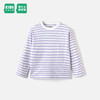 森马儿童童装长袖T恤年春季新款男童女童时尚百搭条纹打底衫 商品缩略图0