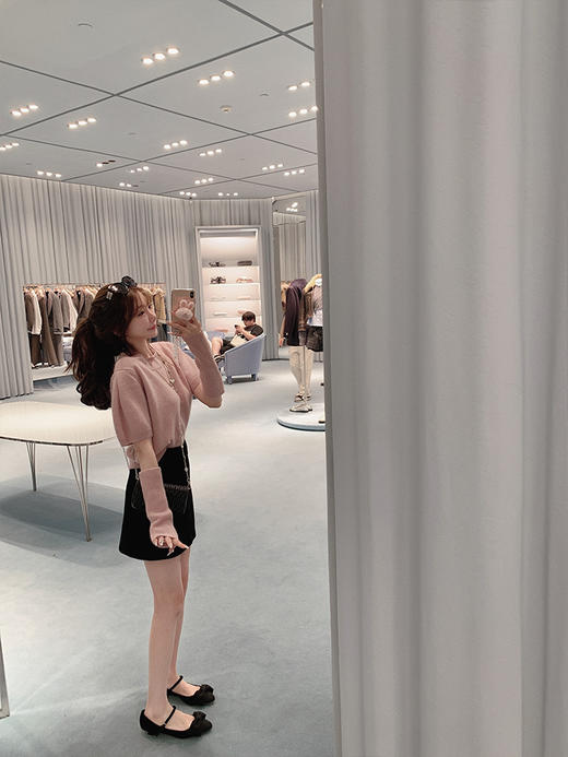 金蘑菇菇 佩里斯恋人/ 两版本 秋冬氛围感袖套毛衣 商品图3