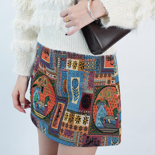 女装23秋冬高定精品系列短裙2239- B310▲ 商品图3