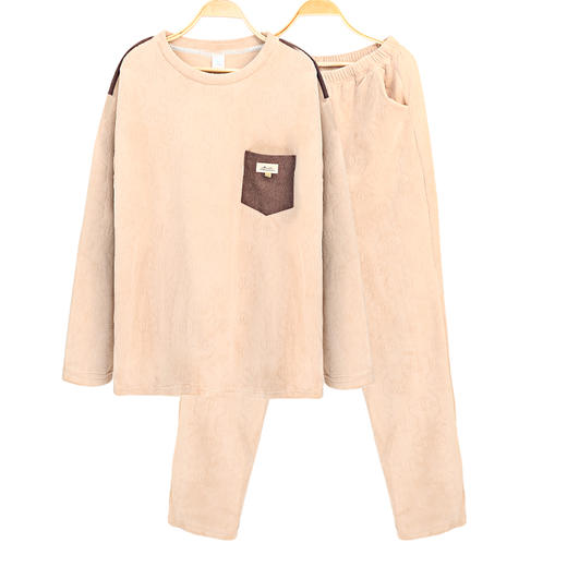 【169元1套】男士海岛绒套头套装-6234223 商品图0