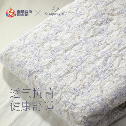 白俄罗斯亚麻盖毯125*200cm 商品图3