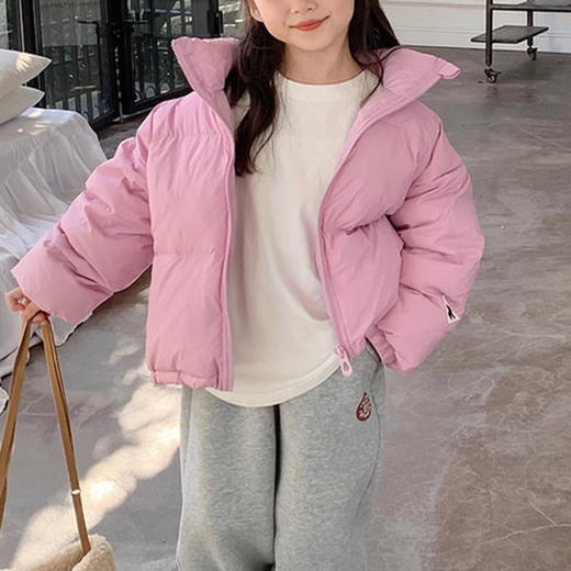裁缝学苑TS19女童立领羽绒服纸样儿童新款短款外套童装面包服版型 商品图5