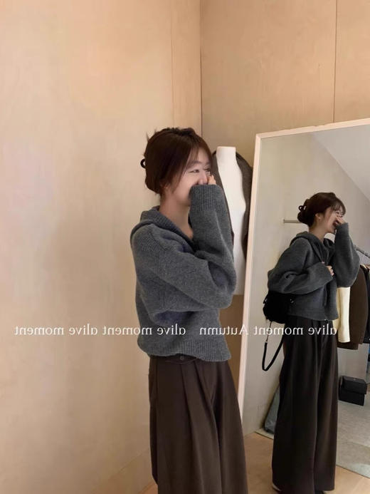 连帽经典开衫清 商品图7