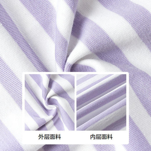 森马儿童童装长袖T恤年春季新款男童女童时尚百搭条纹打底衫 商品图3