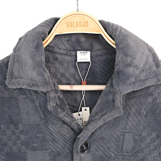 【99元1套】古兰居男士绒料开衫套装-2234225 商品图1