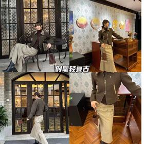 新品上身 | 弧线鱼尾搭配，演绎轻复古时髦💞