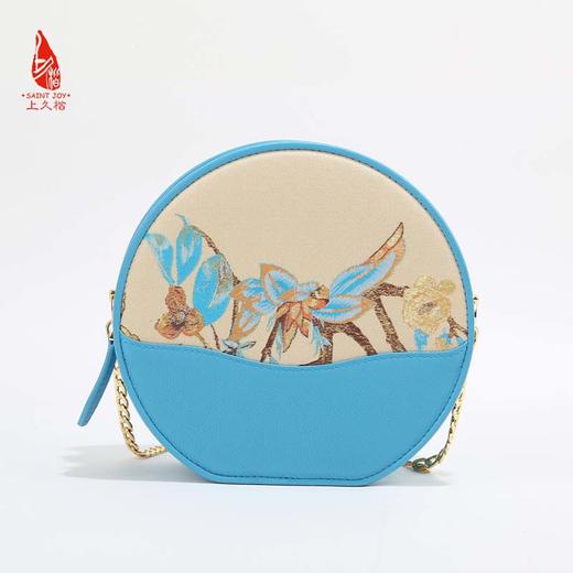 SAINTJOY/上久楷 宋锦斜背包 锦织玉叶 BWS23B0401 商品图5