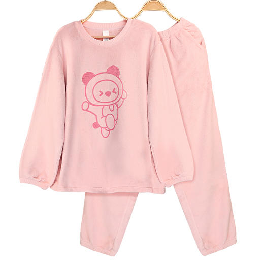 【88元1套】水汇棉坊女士绒料套头套装-6234219 商品图0